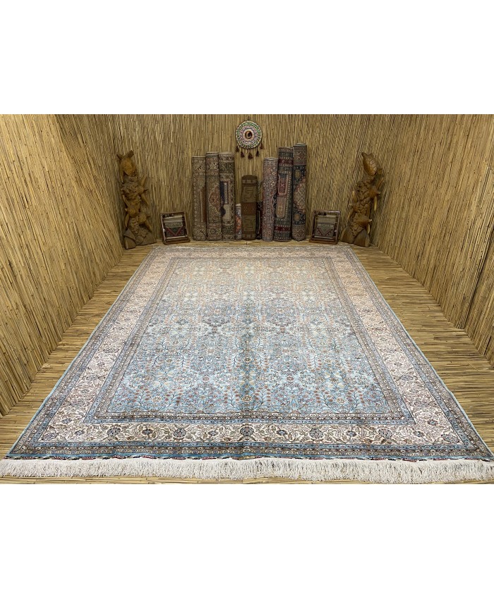 Handmade Turkish Kayseri Original Silk Carpet – FREE SHIPPING..!